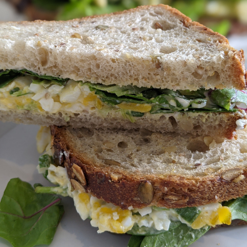 Gourmet Sandwich Box with Side Greens & Cookie