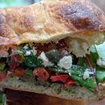 Gourmet Sandwich Box with Side Greens & Cookie
